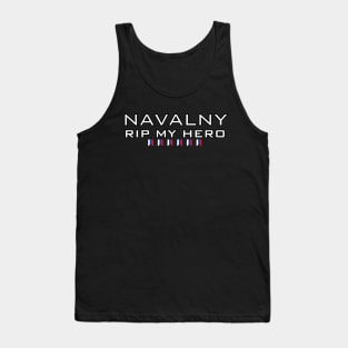 NAVALNY Alexei , RIP my hero, russia flag Tank Top